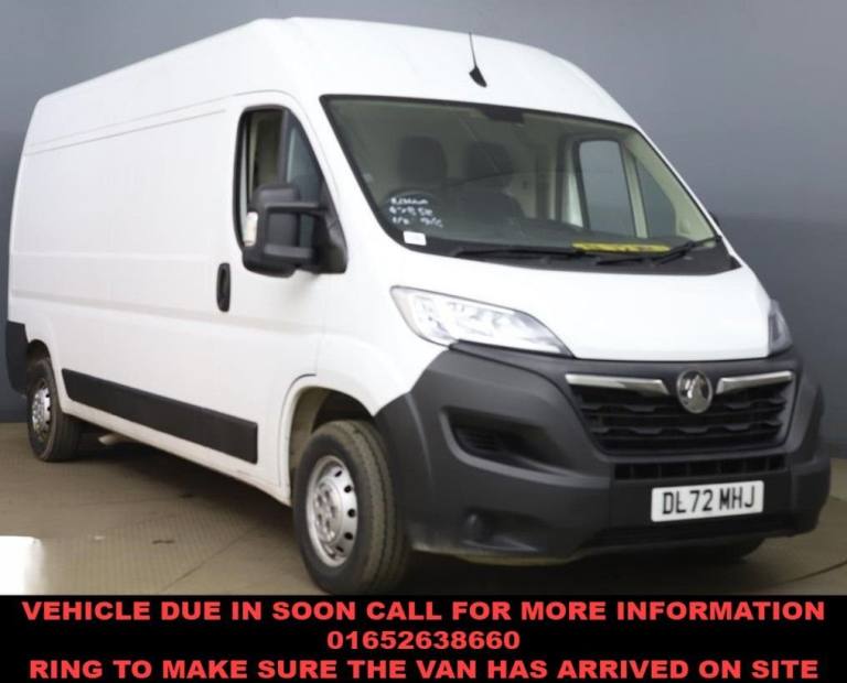 2023 Vauxhall Movano 2.2 CDTi 3500 BiTurbo Prime Panel Van 5dr Diesel Manual FWD L3 H2 Euro 6 (s ...