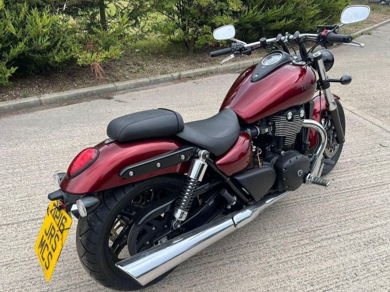 2016 16 TRIUMPH THUNDERBIRD STORM 1700 ABS CLASSIC CRUISER TOURER - 2306 MILES 
