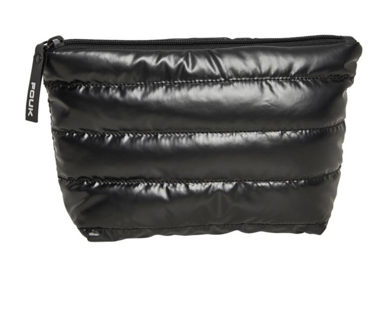 FRENCH CONNECTION Womens FCUK Quilt Washbag Black