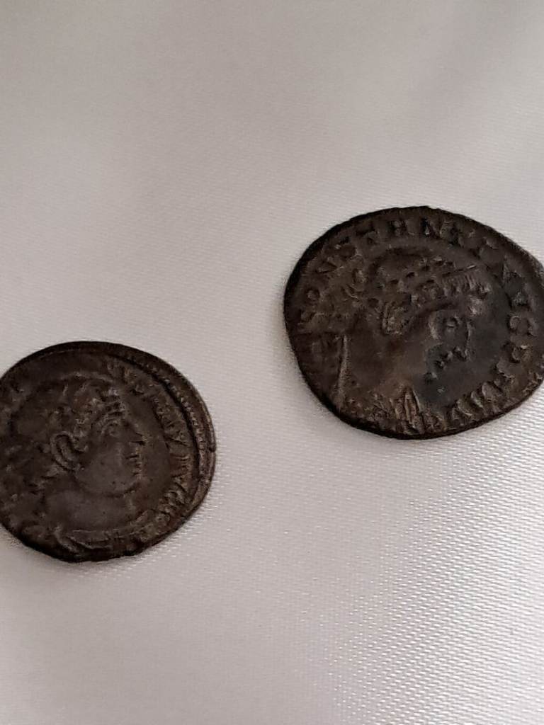 CONSTANTINE I the Great Authentic Ancient Roman Coin WAR LEGION SOLDIERS i101040 Rare Find