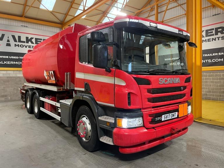 SCANIA P370 *EURO 6* 6X4, 20,000 LTR ALUMINIUM FUEL TANKER – 2017 – SV17 OMT