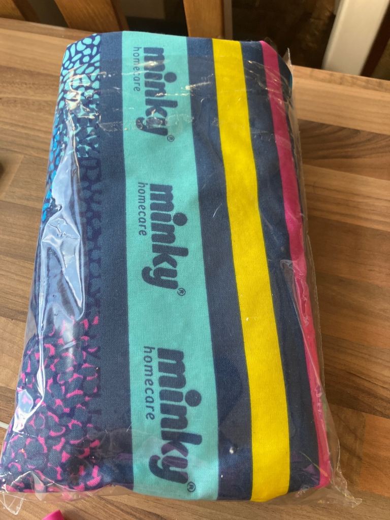 Minky ironing board cover 