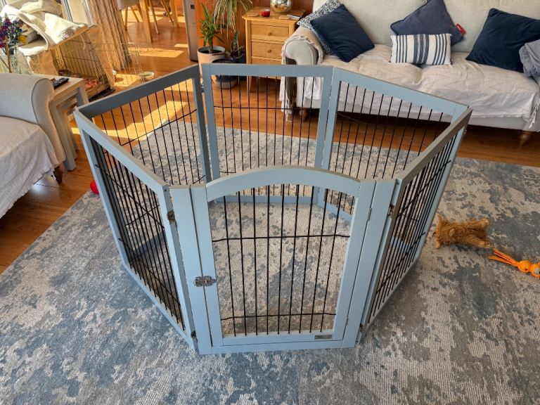 Grey Puppy Play Pen by Lord & Labrador