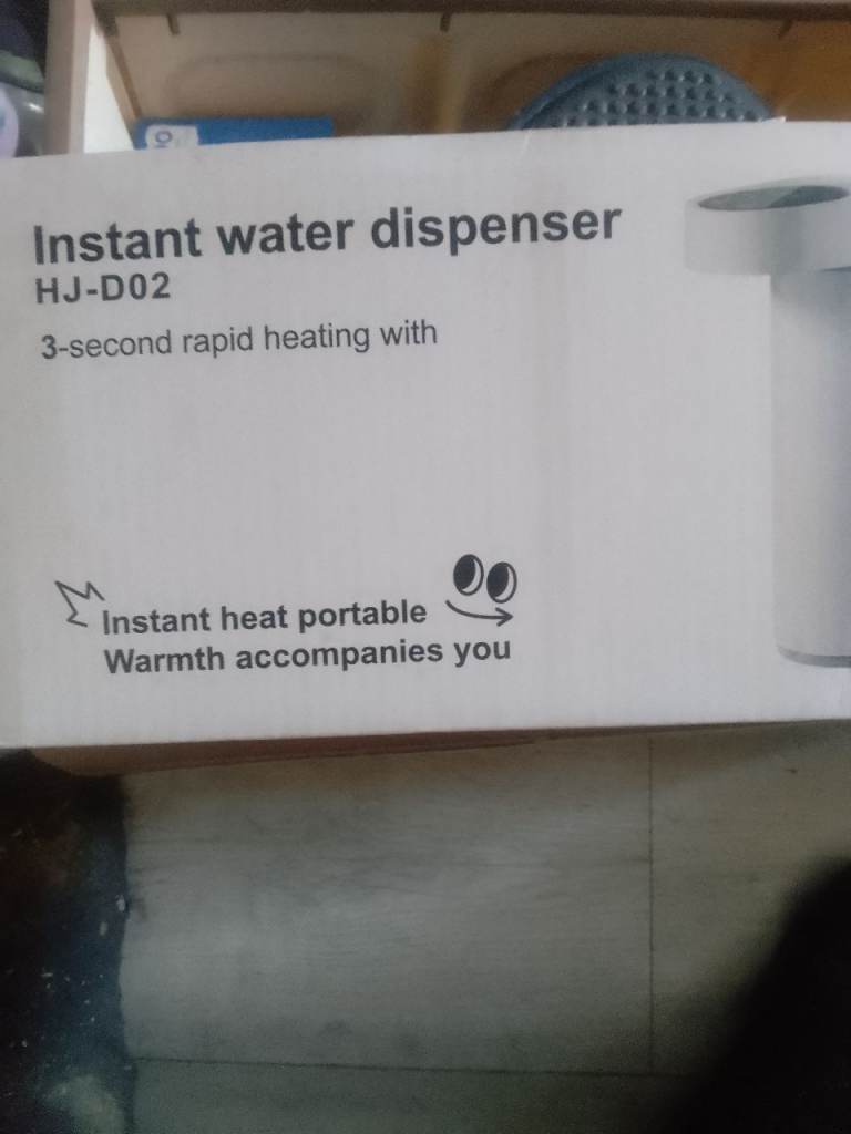 Instant Water Dispenser HJ-D02 – New, Rapid Heating