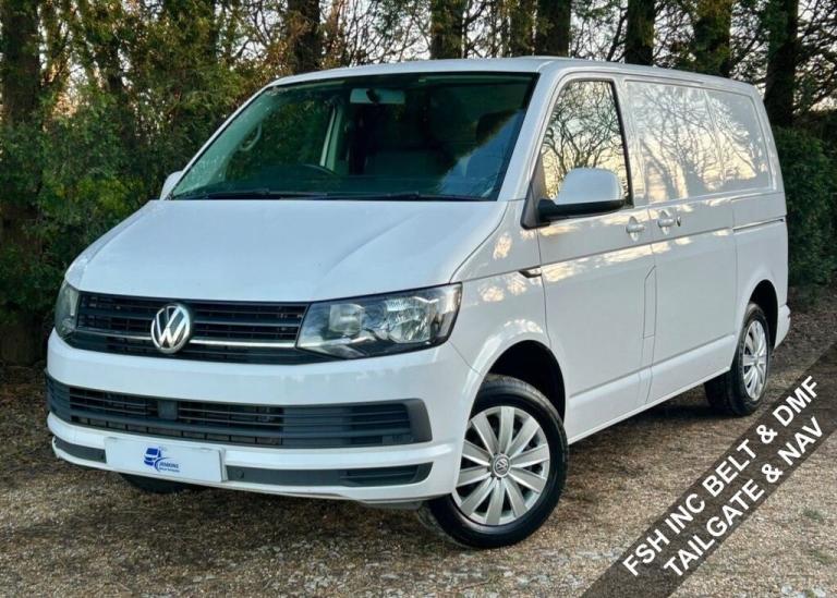 67(17) VW TRANSPORTER T6 T28 SWB 2.0TDI DSG Auto Eu6 150 FSH T/Gate Nav