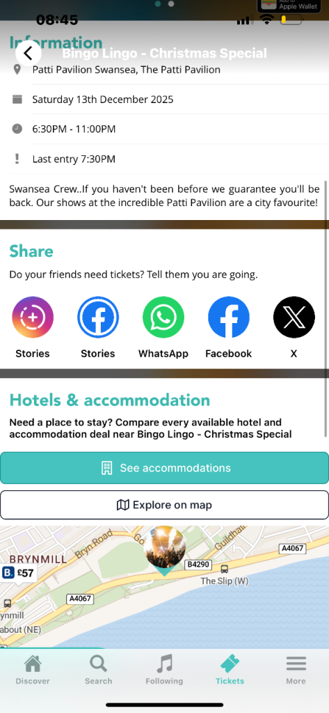 Bingo lingo  tickets x2