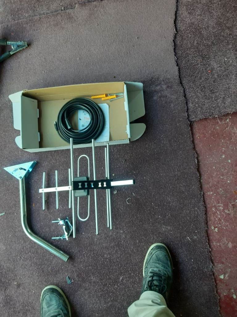 Caravan camper aerial