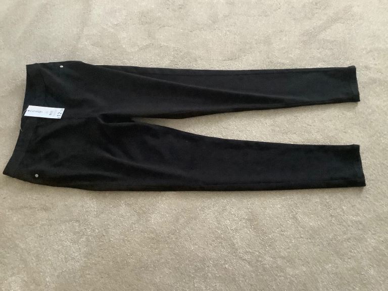 Ladies black trousers - size 12 - new with label