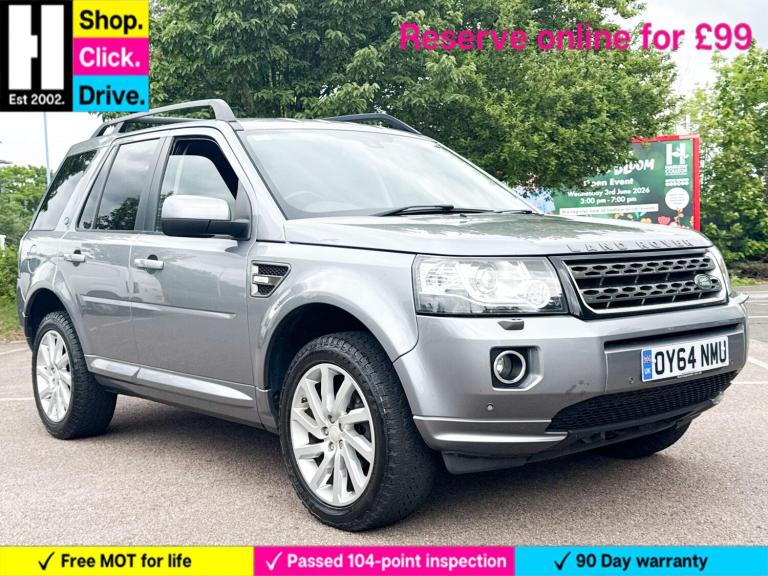 2014 Land Rover Freelander 2 2.2 TD4 SE Tech SUV 5dr Diesel Manual 4WD Euro 5 (s/s) (150 ps) ESTA...