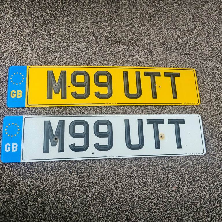Private registration. M99 UTT