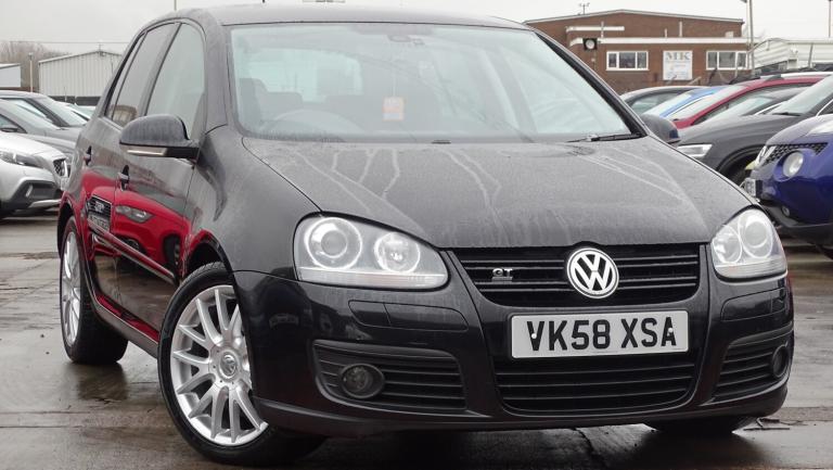 VOLKSWAGEN GOLF 2.0 TDI DPF GT Sport Black Manual Diesel 2008