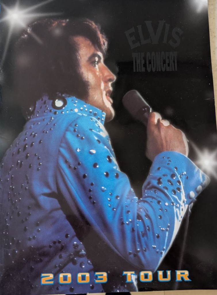 Elvis 2003 Tour Program 