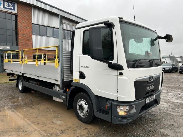 MAN TGL 8.190 7.5-TONNE DROPSIDE FLAT 2022 – BV22 FRL