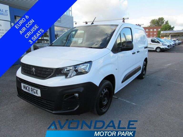 2021 Peugeot Partner 1.5 BlueHDi 1000 Professional Standard Panel Van 5dr Diesel Manual SWB Euro ...