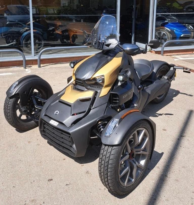 2025 75 PLATE CAN-AM RYKER 900 ACE SPYDER TRIKE