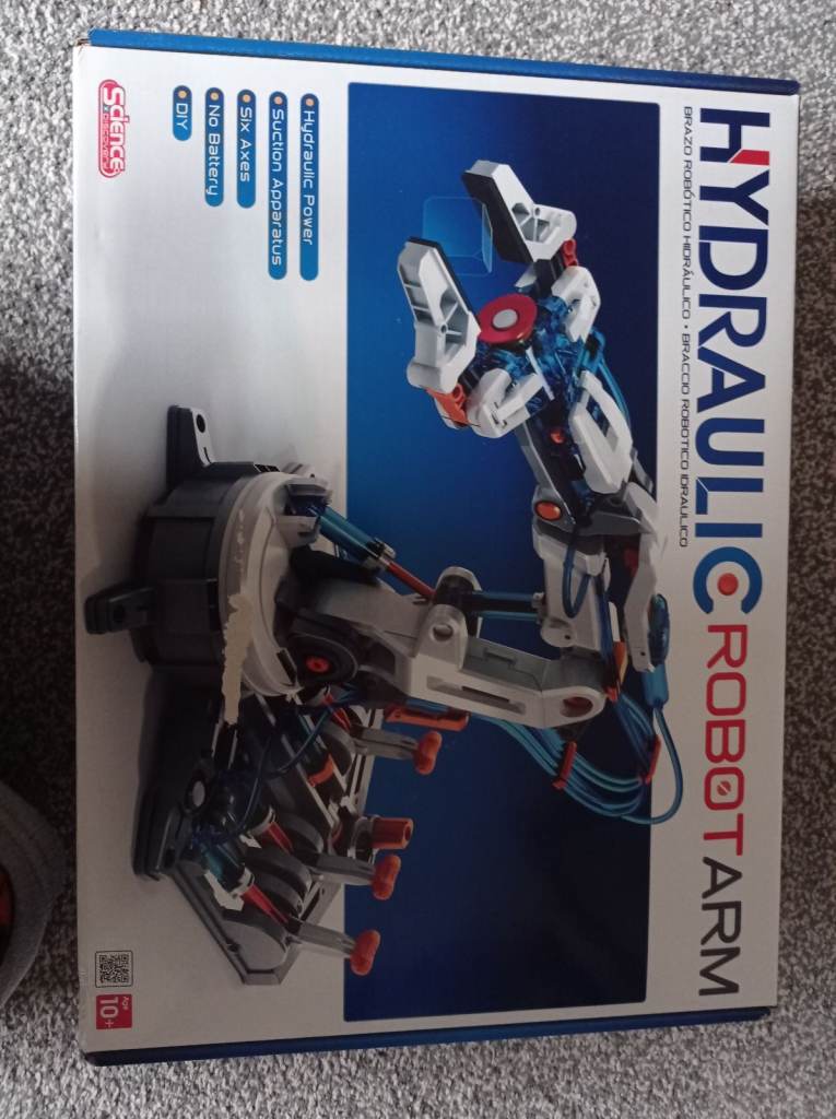 Hydraulic robot arm kit