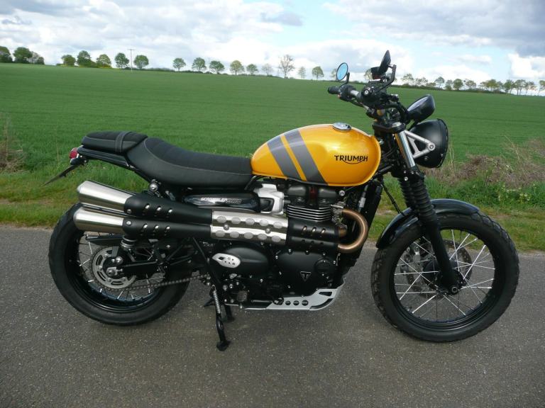2024 Triumph Scrambler 900 ABS Mint Low Mileage Part ex / cards welcome.