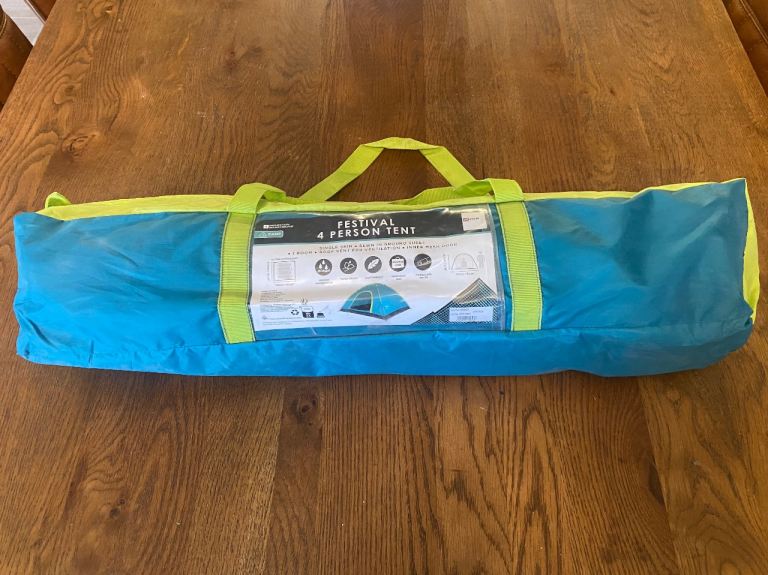 Mountain Warehouse Festival 4 Person Tent 