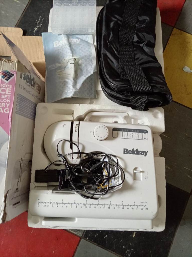 Beldray sewing machine as new