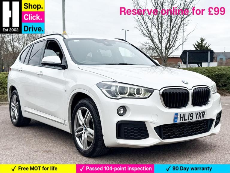 2019 BMW X1 2.0 20i GPF M Sport SUV 5dr Petrol DCT sDrive Euro 6 (s/s) (192 ps) ESTATE Petrol Aut...