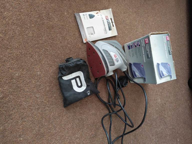 Performance Power Pds130 Detail Corner Sander with Dust Bag