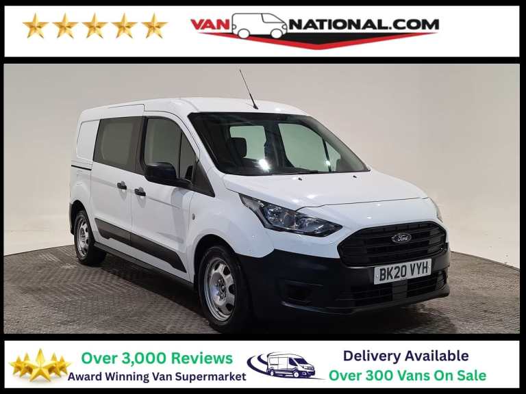 2020 Ford Transit Connect 1.5 EcoBlue 100ps D/Cab Van PANEL VAN DIESEL Manual