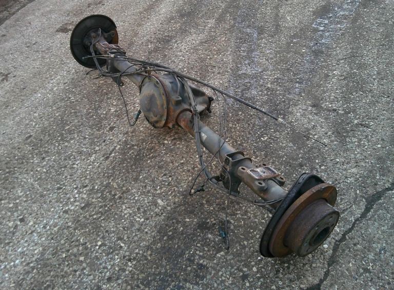 Mercedes sprinter rear axle