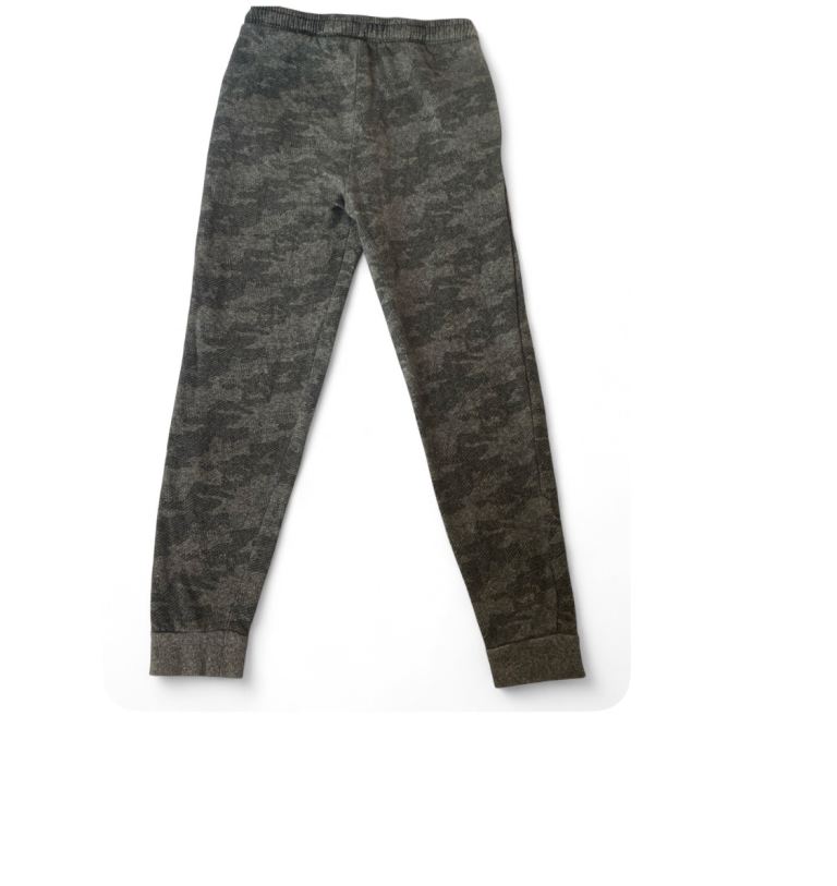 Boy Grey Camo Joggers 
