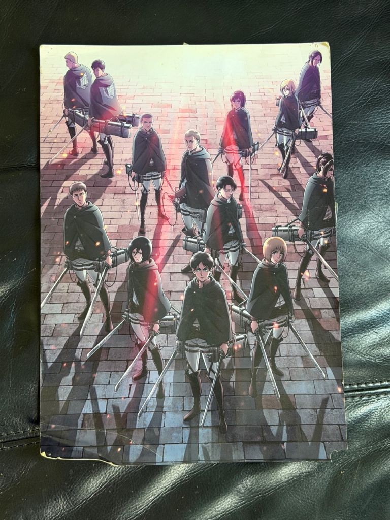 Attack on Titan Poster – Good Condition