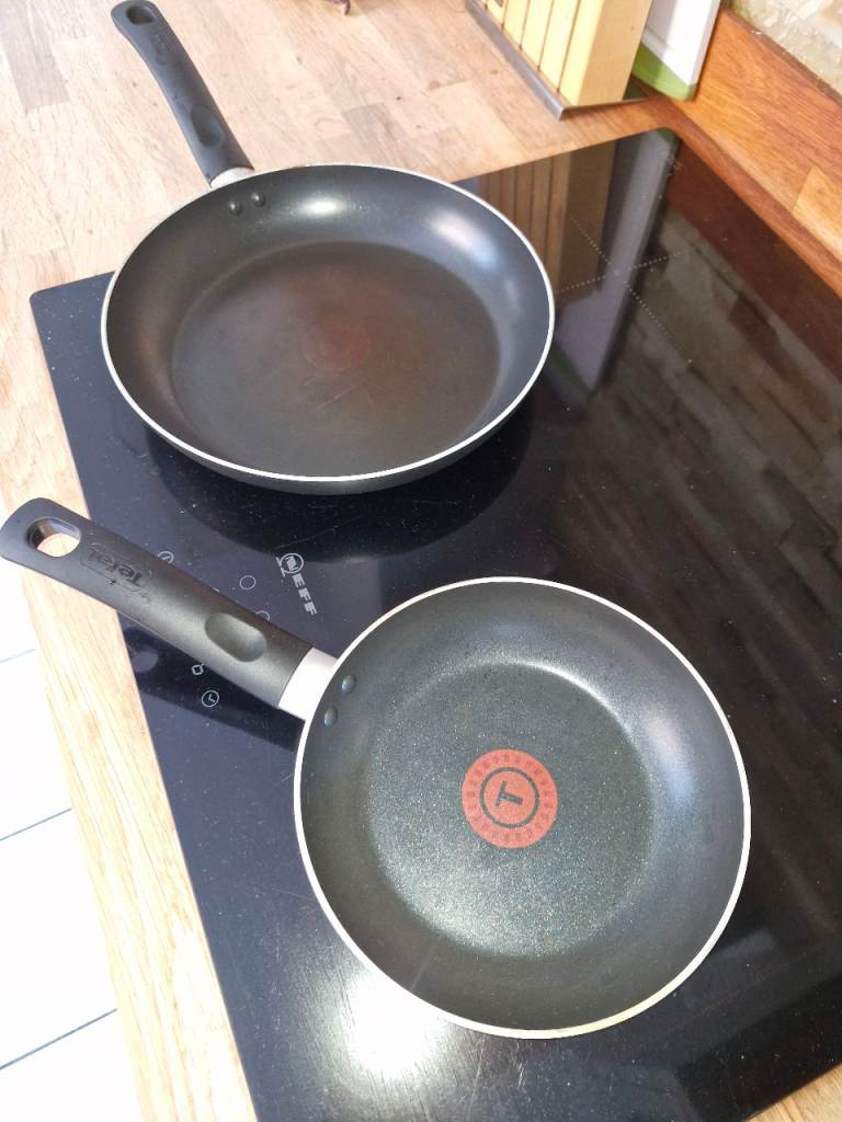Tefal Frying Pans – Small and Medium Size, Good Used Condition
