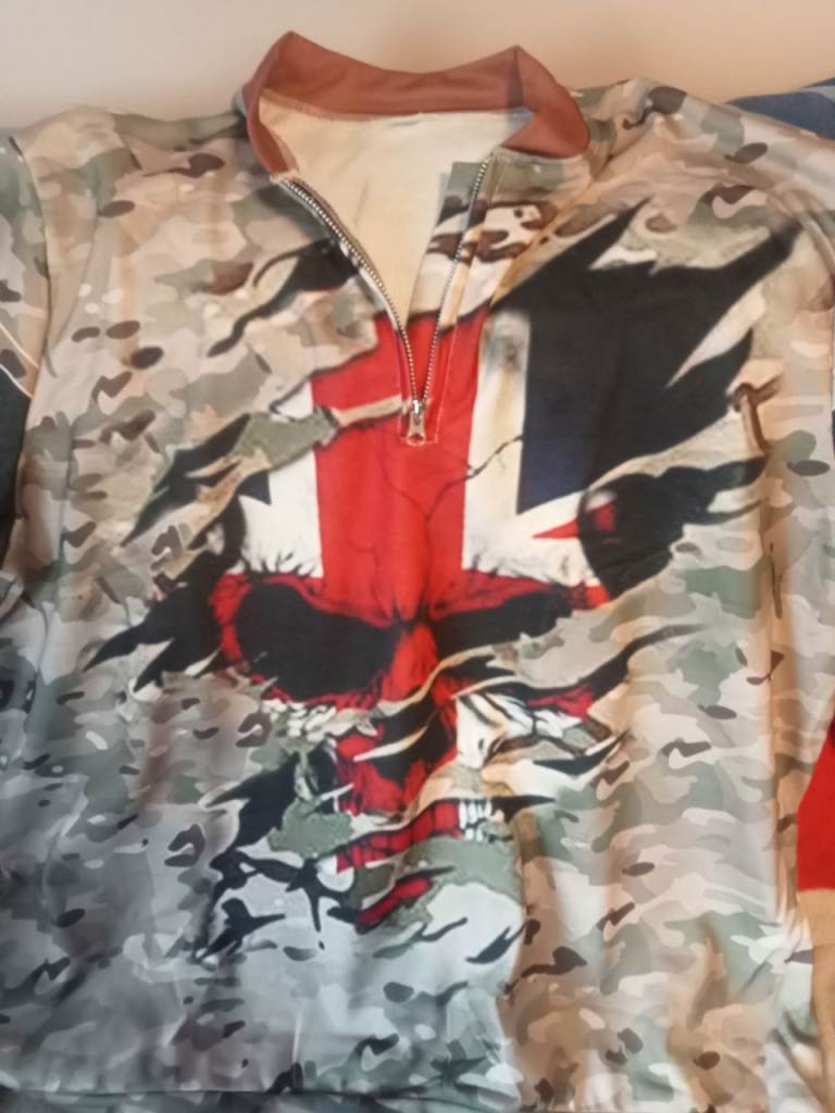 Mens Union Jack Sweatshirt New Xl/XXL