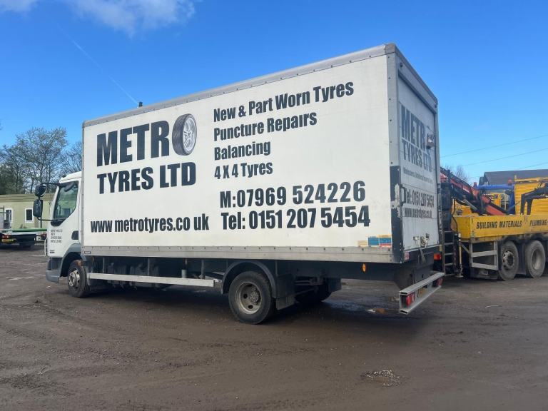 DAF TRUCKS LF 160 7.5 TONNE GRP BOX  TAIL LIFT ONLY 309,758 KM SERVICED / MOT 