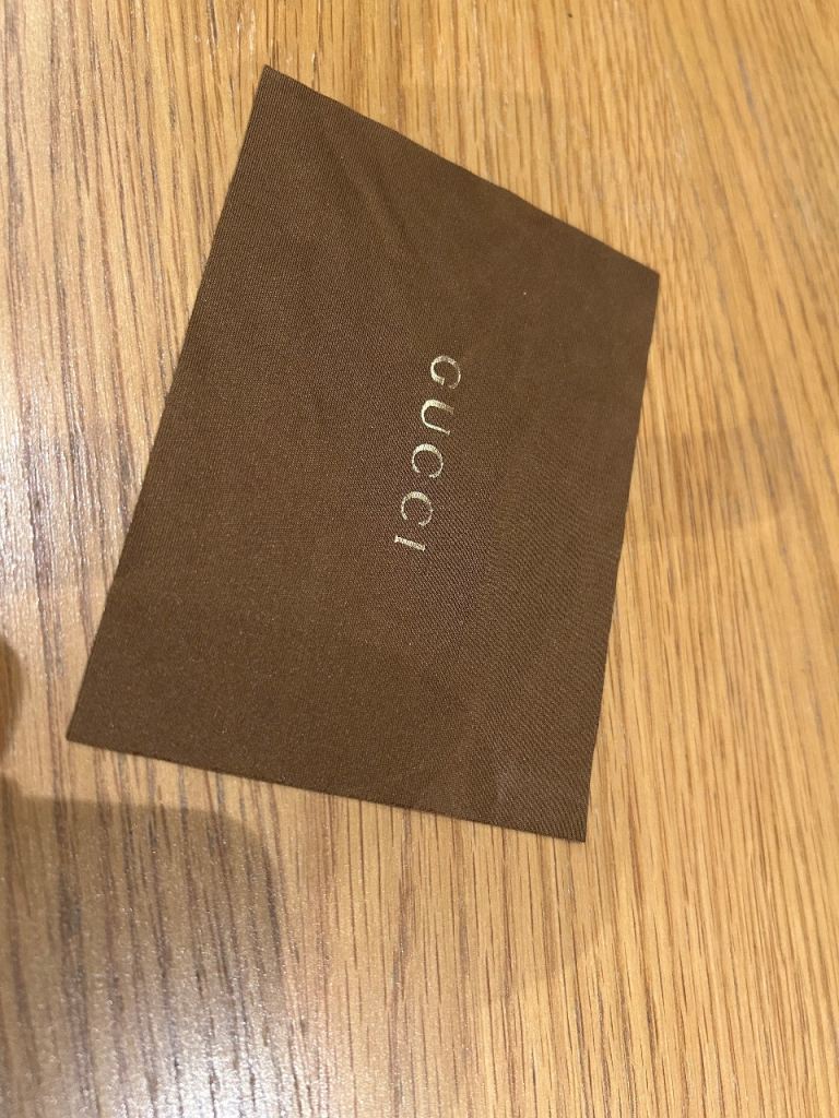 Gucci glasses case and cleaning cloth