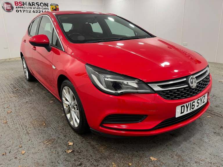 2016 Vauxhall Astra 1.4i 16V Energy 5dr HATCHBACK PETROL Manual