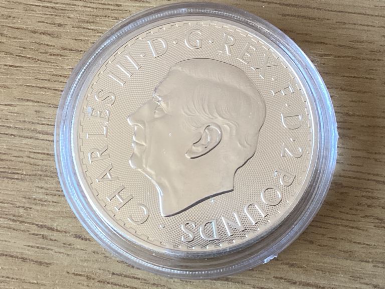 Silver one ounce Britannia coins wanted