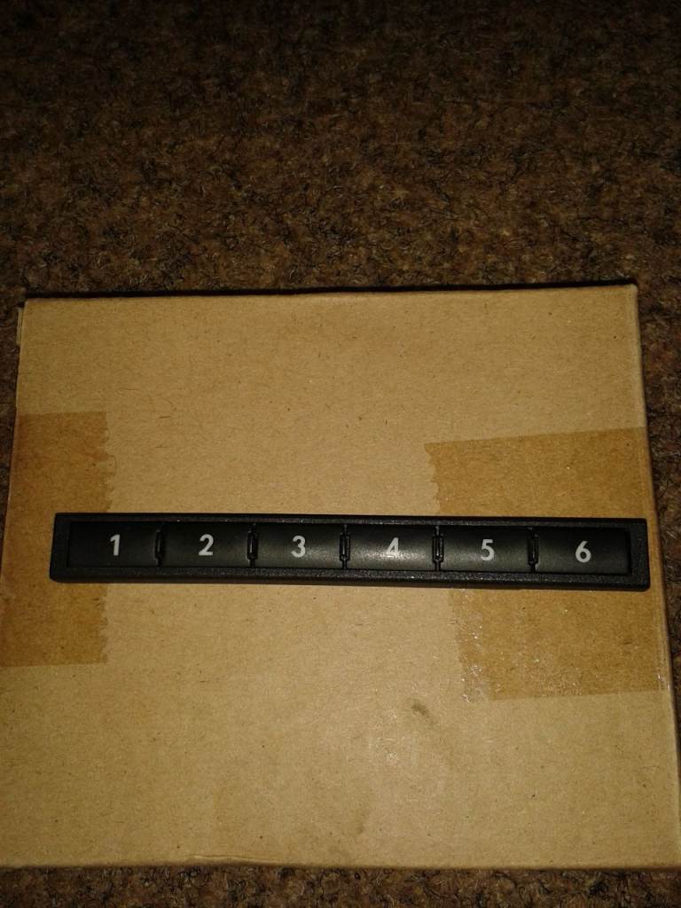 Original OEM VW Volkswagen Stereo Tuner Control Buttons 1J0 035 630 1J0035630 1J0-035-630