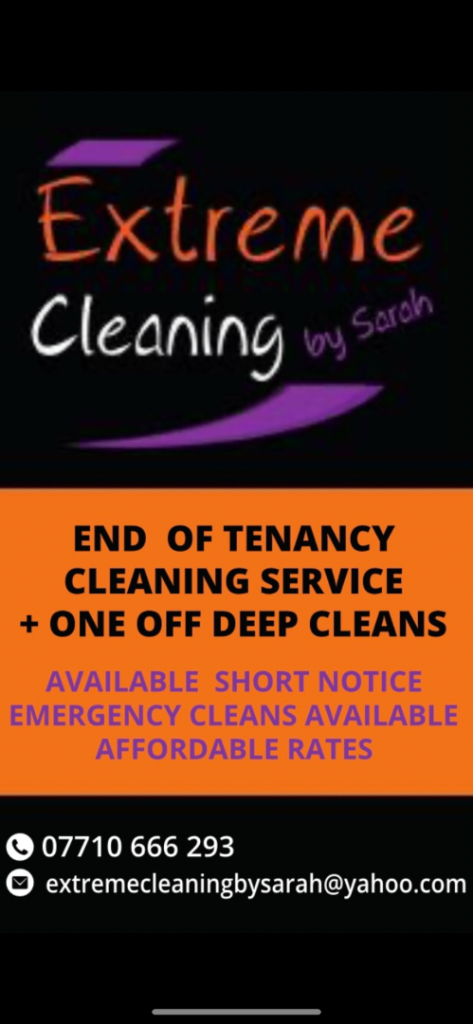 EXTREME CLEANING    END OF TENANCY CLEANING SPECIALIST CARPET CLEANING  