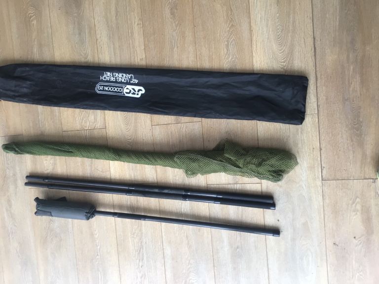 JRC Cocoon long reach landing net 