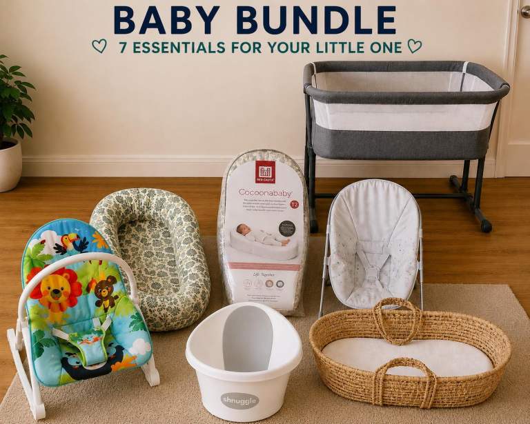 Baby Bundle  Babylo Bedside Crib | Cocoonababy | DockATot | Moses Basket