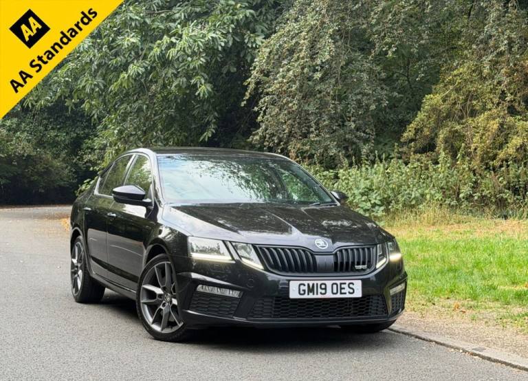 2019 Skoda Octavia 2.0 TSI 245 vRS 5dr DSG [Black Pack] HATCHBACK PETROL Automatic