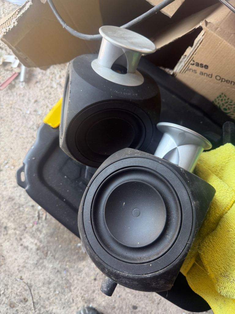 Bang and olufsen speakers