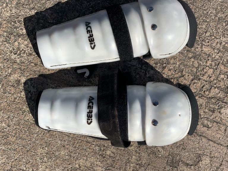 Acerbis knee guards motocross or enduro 