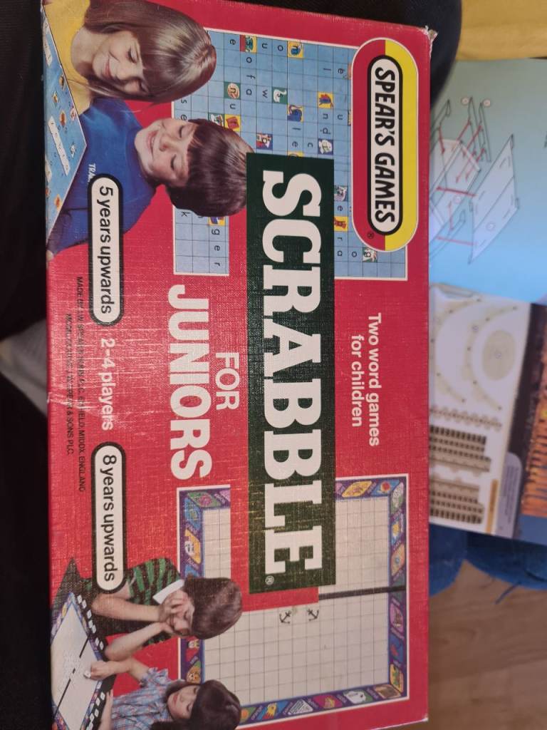 Free vintage Scrabble for juniors