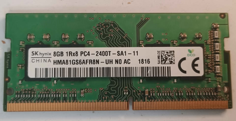 SK hynix 1x8GB DDR4 PC4-2400T RAM