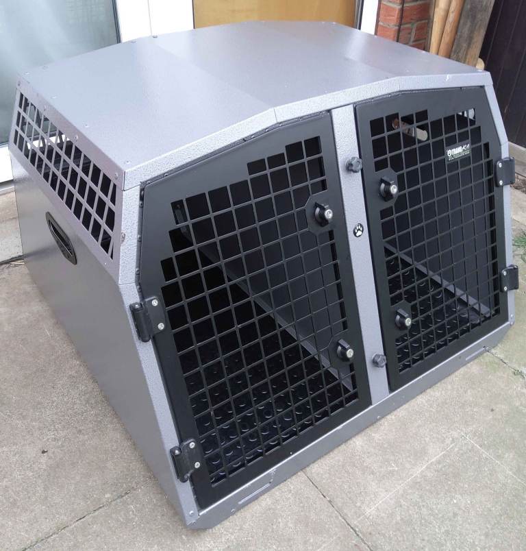Trans K9 ( B13 ) Transport double dog cage (Lockable & Crash Tested) TransK9