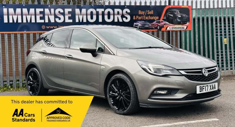  Vauxhall Astra 1.6 CDTi BlueInjection Elite Nav Euro 6 (s/s) 5dr Diesel Manual