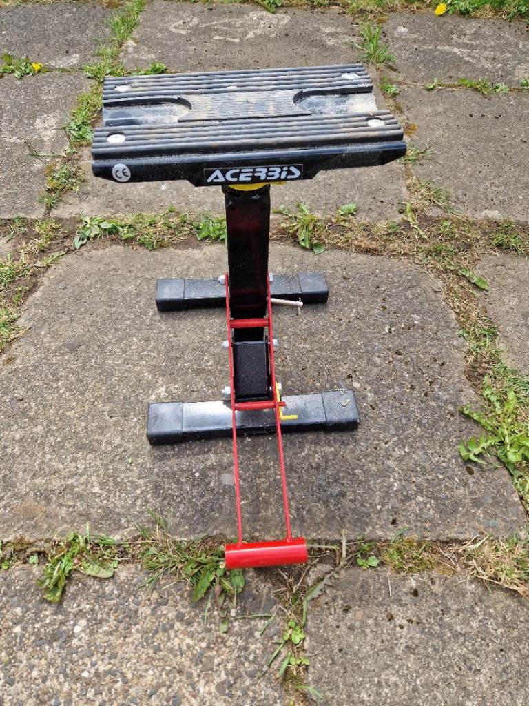 Enduro or Motocrosser paddock stand