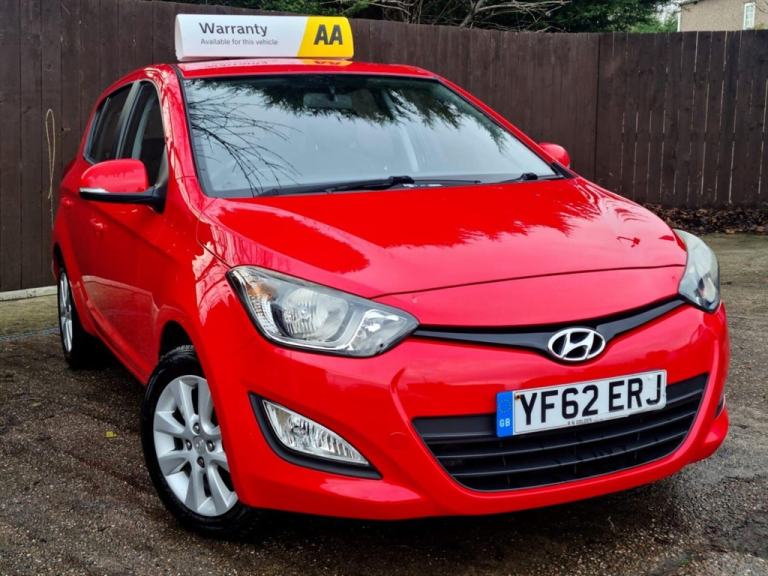 2012 Hyundai i20 1.2 Active Euro 5 5dr Hatchback Petrol Manual