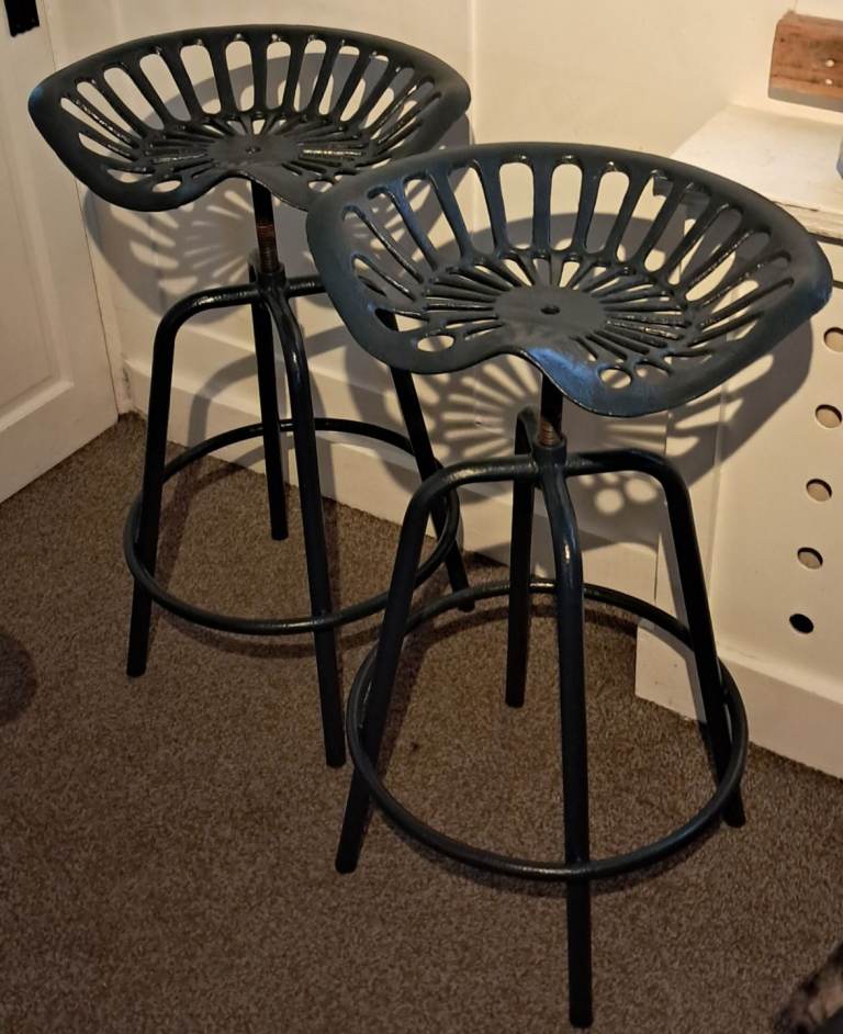 Tractor seat stools