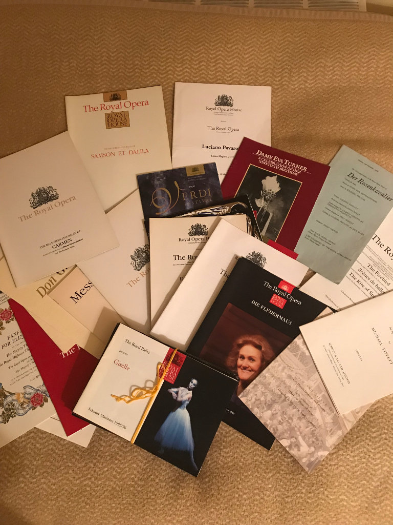 Assorted ROH Opera & Ballet Programmes & 19 x Schools Matinees Programmes